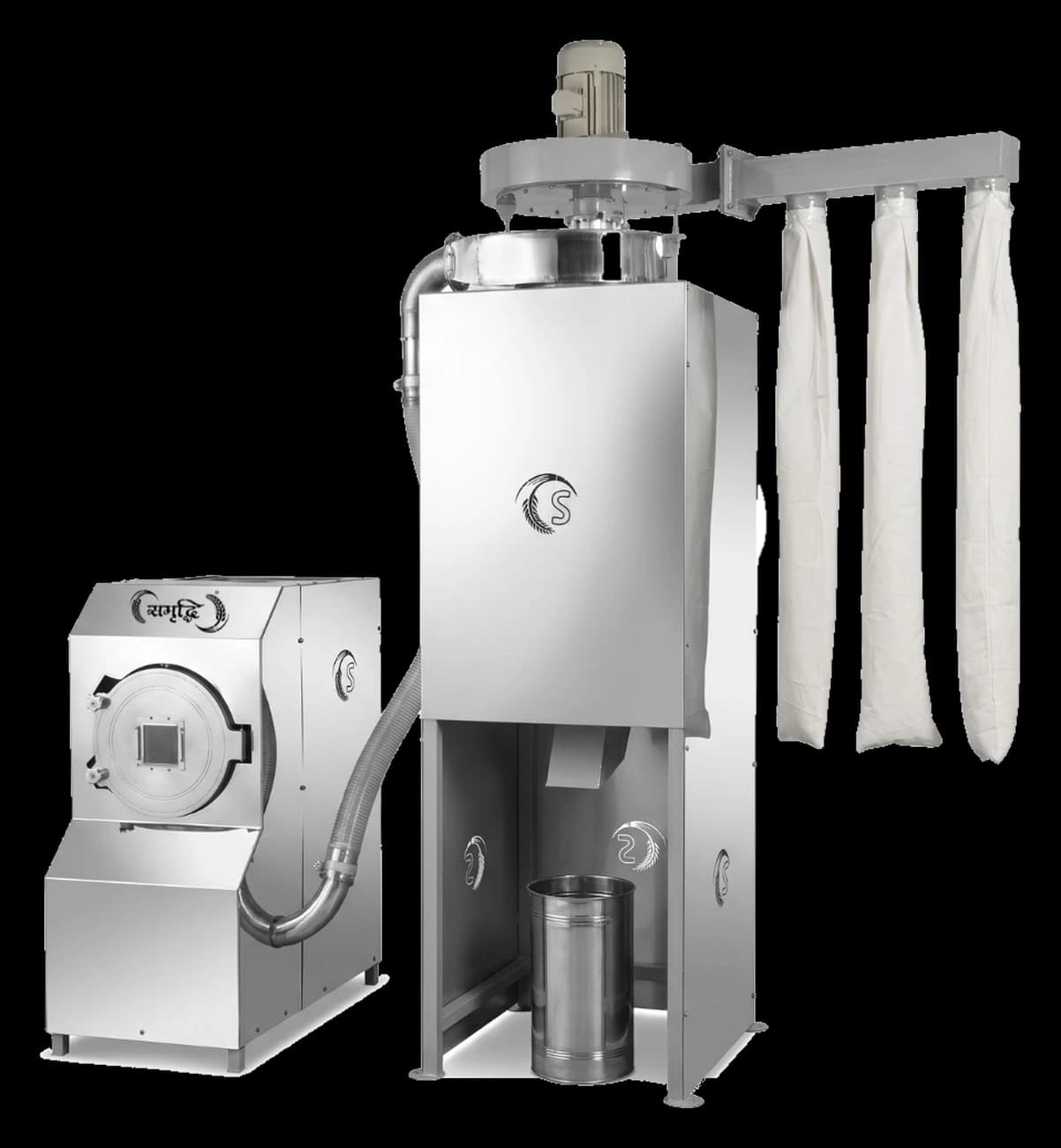 10HP SS Atta Chakki Plant (Double Chamber)