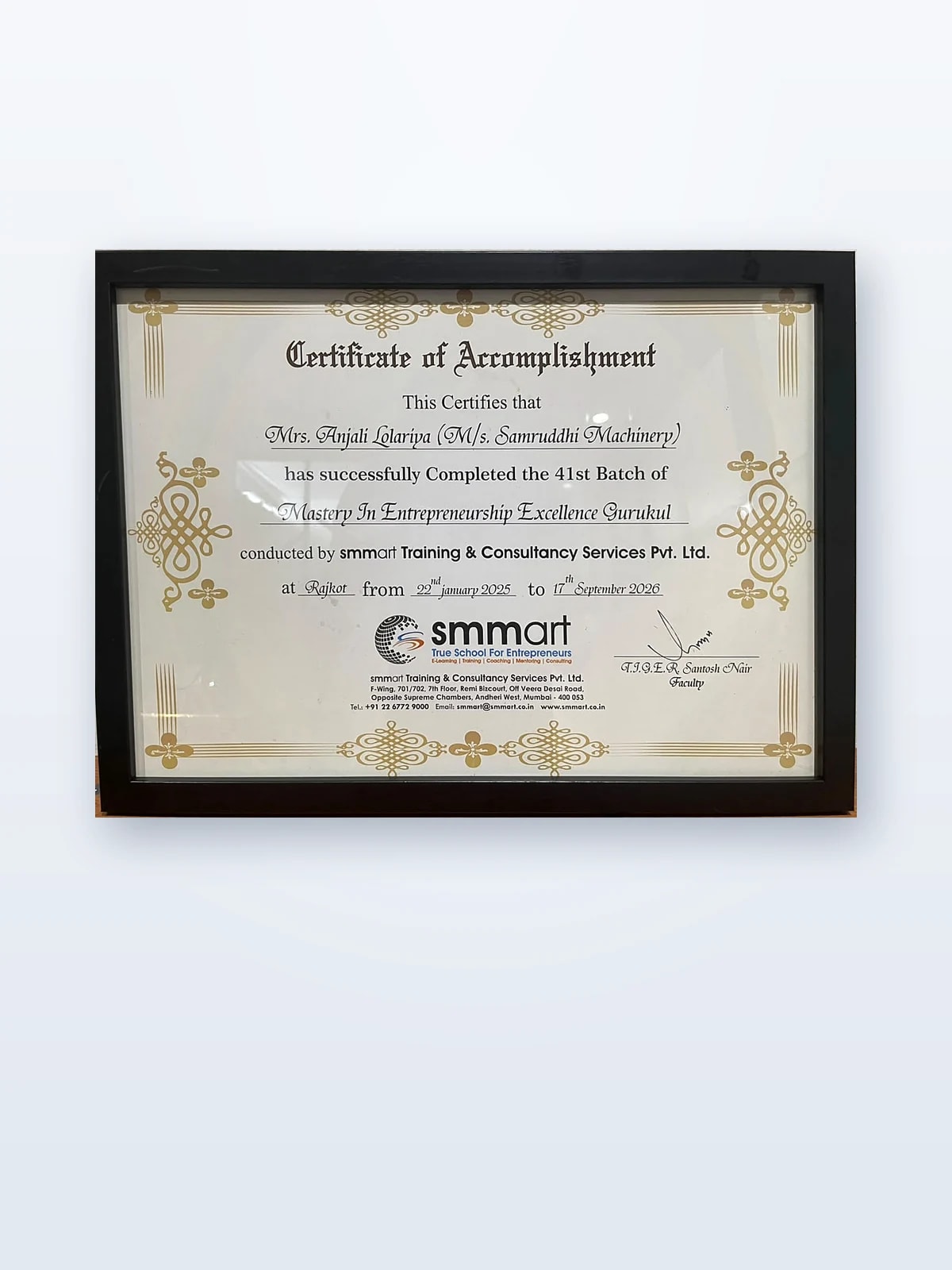 Mastery in Entrepreneurship Excellence — smmart