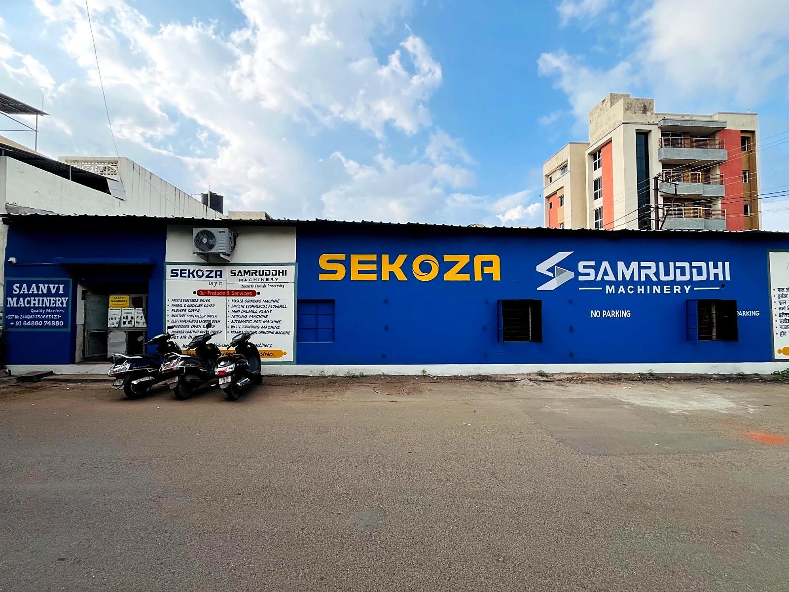 Factory — Samruddhi Machinery, Rajkot